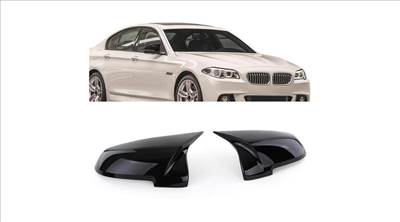 BMW F01 F02 F03 F06 F07 F12 F13 F10 F11 F18 Facelift lakkozott fekete visszapillantó tükörborítás