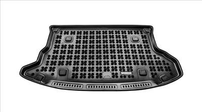 Hyundai TUCSON I Rezaw-Plast fekete TPE szintetikus gumi csomagtértálca 230611