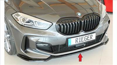 BMW F40 F41 M-packet Rieger ABS műanyag lakkozott fekete koptató lippe