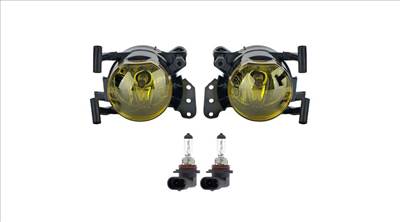 BMW E60 E61 2003-2007 sárga burás HB4 ködlámpa pár