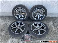 Japan Racing JR3 17X7J Gun Metal alufelni szett,Michelin Pilot gumikkal és csavarokkal