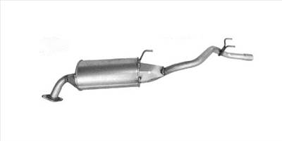 Edex 09-08 hátsó kipufogó dob