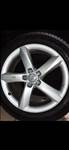  19" használt alufelni, rajta 235/50 használt téli gumi gumi 