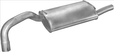 K31.58 Volvo hátsó kipufogódob