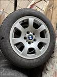  5x120 lyukosztású 16" használt alufelni, rajta 215/55 újszerű Kleber téli gumi gumi 