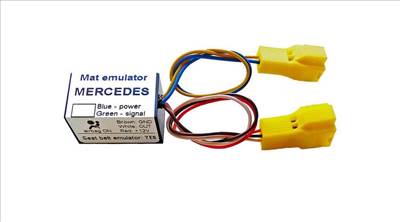 Mercedes type4 4pines T3 ülésfoglaltság érzékelő emulátor + 2pines öv emulátor