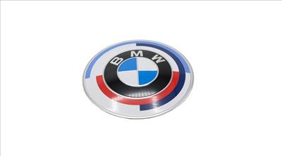 Gyári BMW 50 Yahre 82mm-es motorháztető - csomagtartó embléma 51148087194