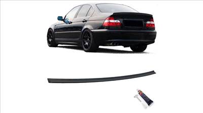 BMW E46 sedan M3 stílusú ABS műanyag matt fekete csomagtartó spoiler