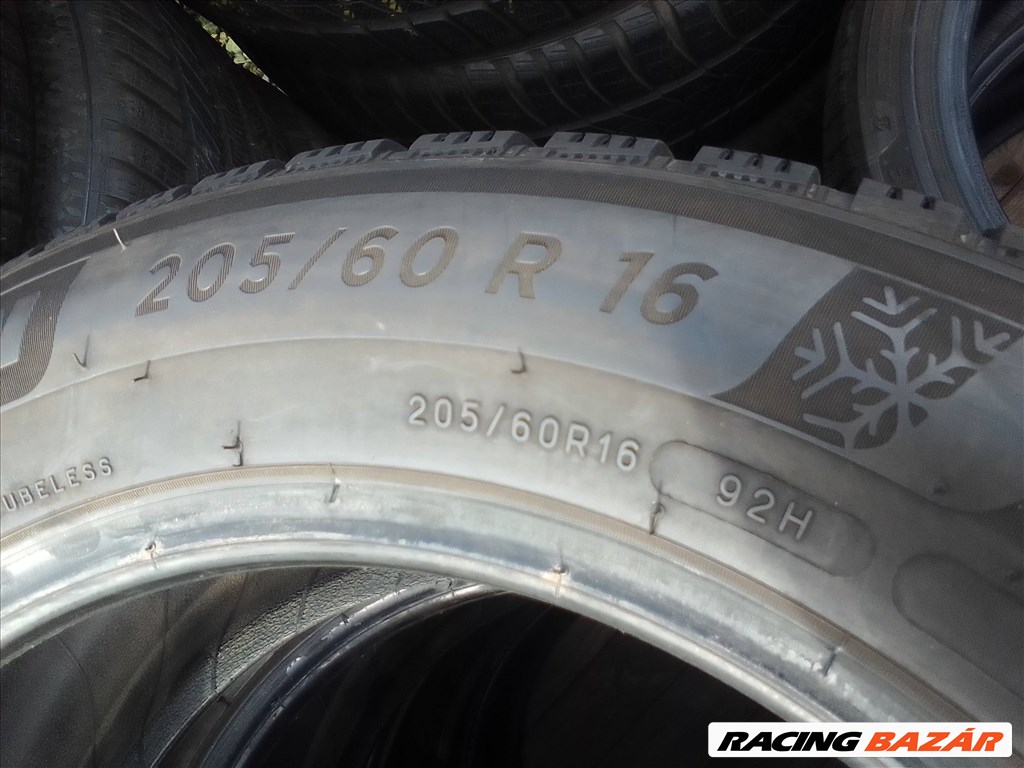  205/60R16 Michelin Alpin6 újszerű 1 db téli gumi  3. kép