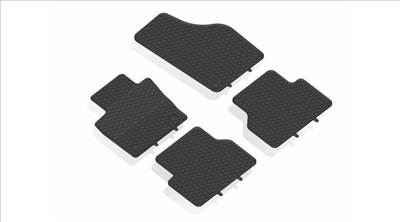 AUDI Q3 I Geyer Hosaja Prémium fekete gumiszőnyeg szett patenttal
