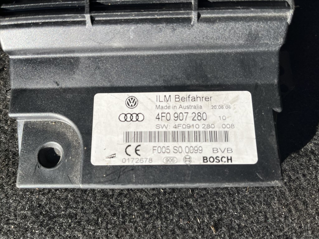 Audi A6 (C6 - 4F) C6 - 4F komfort elektronika  4f0907280 6. kép