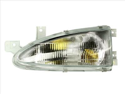 Hyundai Accent 1994-1997 utángyártott új bal első fényszóró H4 3 ajtós (bel.áll) DEPO 9210329061