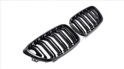 BMW F22 coupe F23 cabrio lakkozott fekete M4 stílusú vese