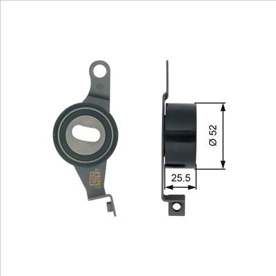 feszítő, fogasszíj GATES T41145 for FORD, MAZDA