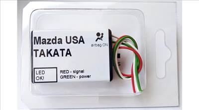 Mazda ülésfoglaltság érzékelő emulátor USA kivitelhez Takata