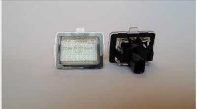 Mercedes Benz W204 facelift W205 W216 W218 W212 W221 W222 W231 CLA fehér SMD LED rendszámtábla világítás