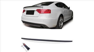 AUDI A5 8T Sportback matt fekete ABS műanyag csomagtartó spoiler