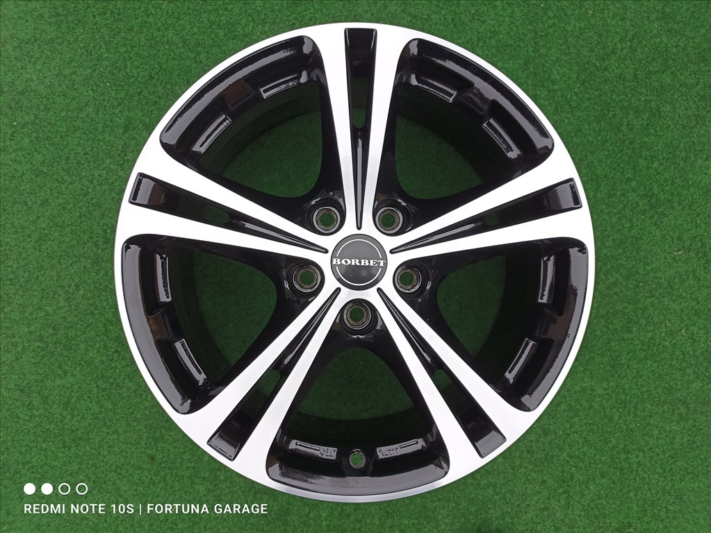 5x112 17" Borbet felújított alufelni garnitúra 4. kép