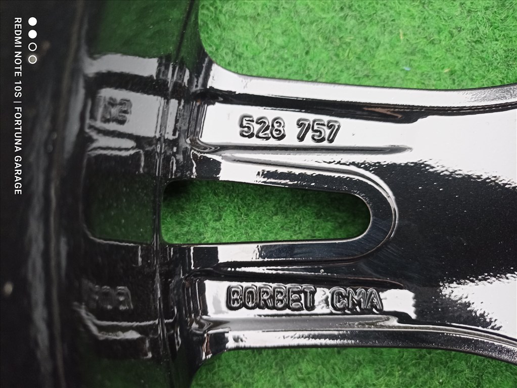 5x112 17" Borbet felújított alufelni garnitúra 6. kép