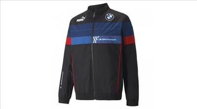 Gyári BMW M Motorsport 2022 fekete férfi kabát - dzseki 80145A21680 S-es méret