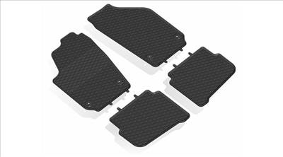 SEAT Cordoba II - Ibiza III Geyer Hosaja Prémium fekete gumiszőnyeg szett patenttal