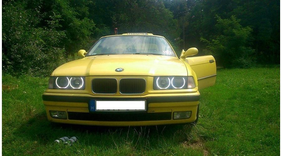 BMW 480SMD LED fehér angel eye E36 E38 E39 E46 8. kép
