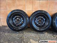 VW TRANSPORTER T4 15" LEMEZFELNI 5X112 TÉLI 195/70R15C GUMIVAL OLCSÒN!!!