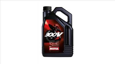 MOTUL 300V 4T FACTORY LINE 10W-40 4L kiszerelésű 100% szintetikus motorolaj 104121