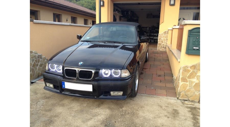 BMW E36 E38 E39 E46 105COB LED hidegfehér angel eye 4. kép