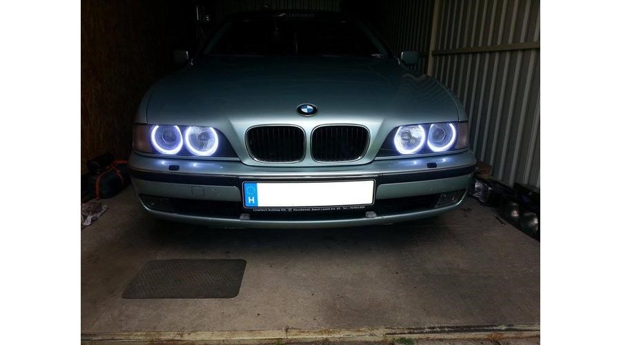 BMW E36 E38 E39 E46 105COB LED hidegfehér angel eye 6. kép