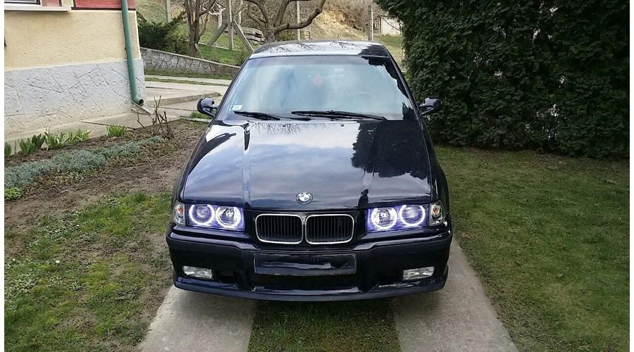 BMW E36 E38 E39 E46 105COB LED hidegfehér angel eye 13. kép