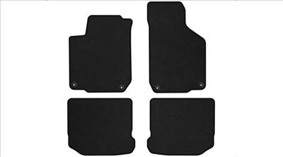 VW Volkswagen Bora Golf IV prémium fekete velúrszőnyeg szett
