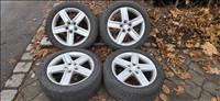 Eladó egy garnitúra Aluett 5x112 alufelnik 225/50 R17 téligumikal