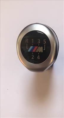 BMW M matt bőr váltógomb   5, sebességes  