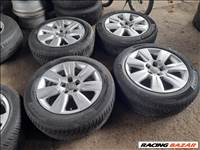  5x112 lyukosztású 17" használt (gyári felni) alufelni, rajta 225/55 