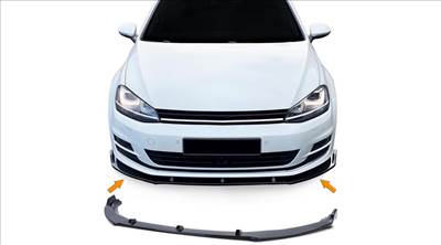 VW Volkswagen Golf VII 2012-2021 matt fekete ABS műanyag koptató lippe