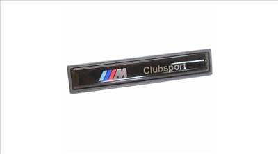 Gyári BMW E36 vastag M3 díszléchez M Clubsport embléma 51132495560