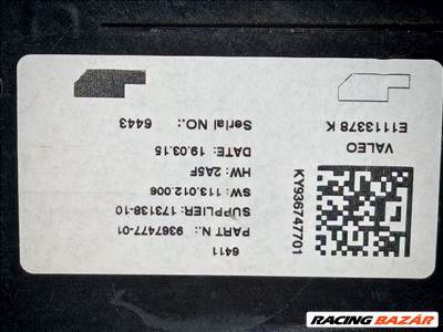 BMW i3 (I01) klíma vezérlő egység 64119367477 936747701