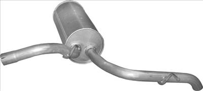 K01.100 Audi hátsó kipufogódob