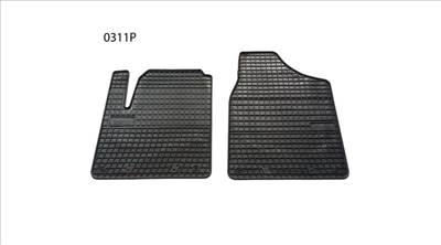 VW Volkswagen Sharan I 2személyes Frogum 0311P fekete gumiszőnyeg szett