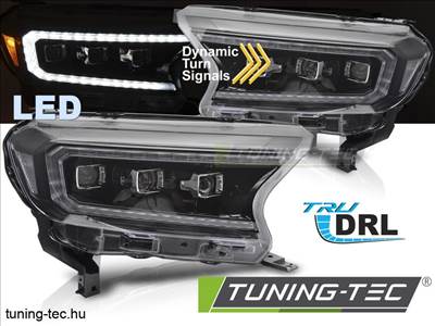 Ford Ranger Mk3 FORD RANGER V 16-22 FULL LED BLACK Tuning-Tec Fény