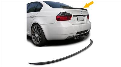 BMW E90 limousine M3 stílusú carbon csomagtartó spoiler