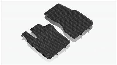 Smart EQ Fortwo - EQ Forfour Geyer Prémium fekete gumiszőnyeg szett patenttal