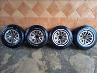 MITSUBISHI PAJERO 15" ALUFELNI 6X139,7 NÉGY ÉVSZAKOS 235/75R15 GUMIVAL OLCSÒN!!!
