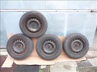  15" használt lemezfelni, rajta 195/65 használt Kormoran téli gumi gumi 