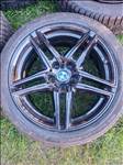  5x112 lyukosztású 18" újszerű alufelni, rajta 225/45 újszerű Continental téli gumi gumi 