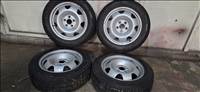 Eladó egy garnitúra Transporter 5×120 lemezfelnik. 215/60 R17 C Mischelin téligumikkal.