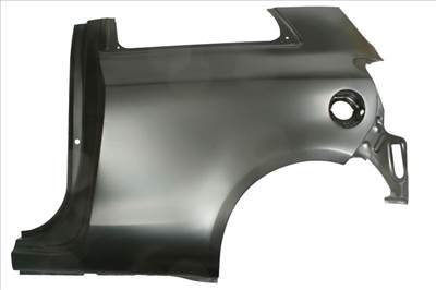 Toyota Yaris II. 2006-2011 3 ajtós utángyártott új bal hátsó sárvédő 6160252320