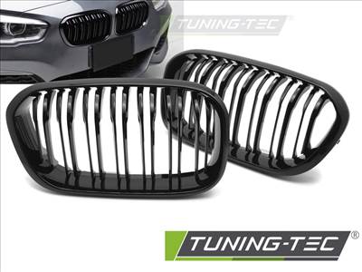 BMW F20 / F21 LCI (15-18) FÉNYES FEKETE Tuning-Tec Hűtőrács