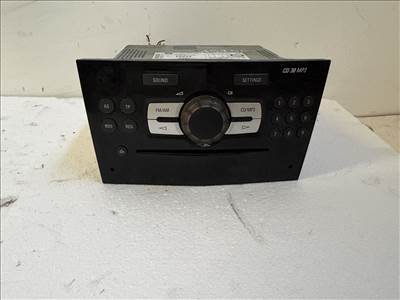 Opel Corsa D 2006-2014 Rádió Mp3 Fekete 13289921